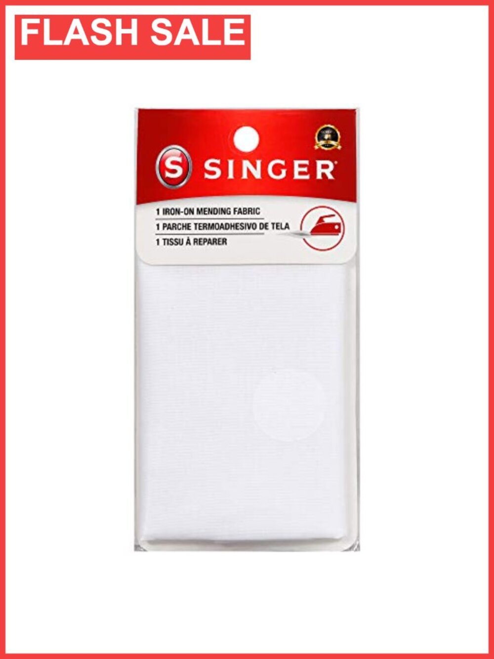 Iron-On Mending Fabric Patch Repair Clothes 7x16